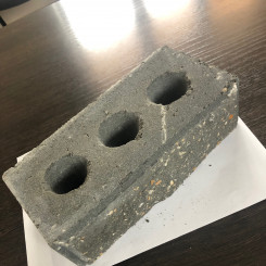 Кирпич пустотелый облицовочный